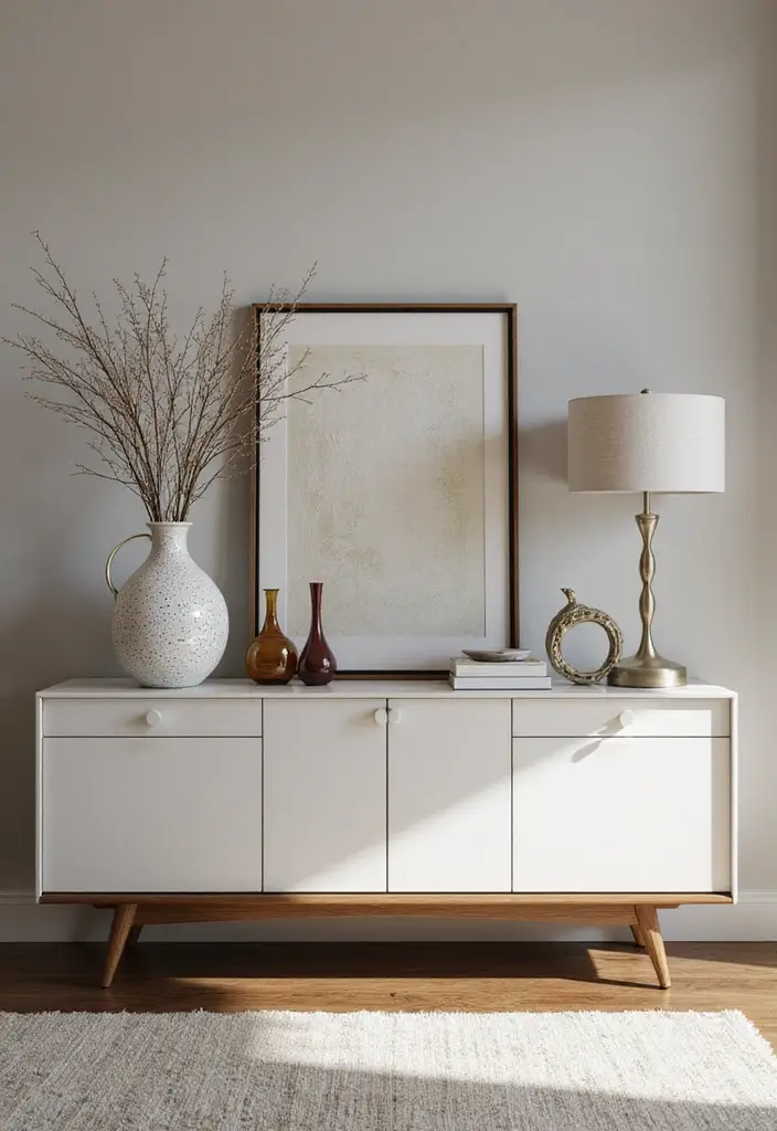 27 Feminine Living Room Decor Ideas That Feel Soft and Modern - 4. Elegant Accents