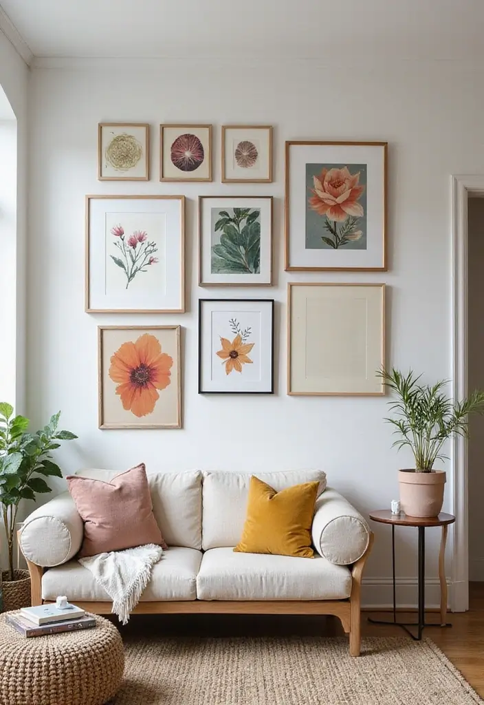 27 Living Room Essentials Ideas That Every Home Needs - 11. Custom Art Pieces