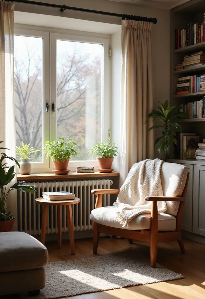 27 Living Room Essentials Ideas That Every Home Needs - 14. A Cozy Reading Nook