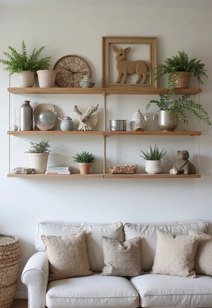27 Living Room Essentials Ideas That Every Home Needs - 5. Upcycled Decorative Accessories