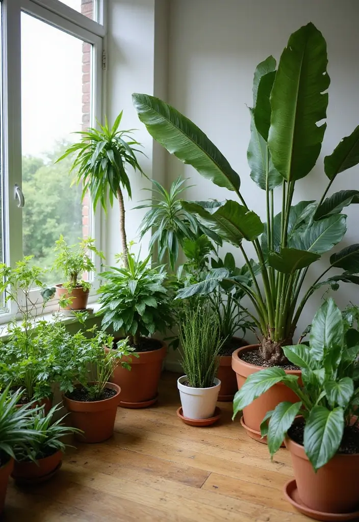 27 Living Room Essentials Ideas That Every Home Needs - 7. Potted Indoor Plants