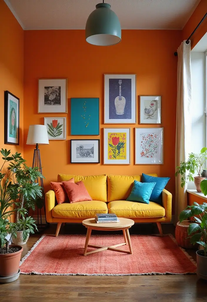 27 Living Room Idea Bloxburg Designs That Feel Cozy and Creative - 13. Artsy Abode