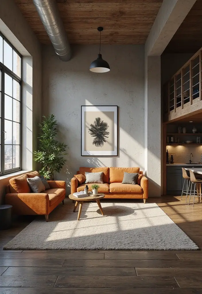 27 Living Room Idea Bloxburg Designs That Feel Cozy and Creative - 15. Urban Loft