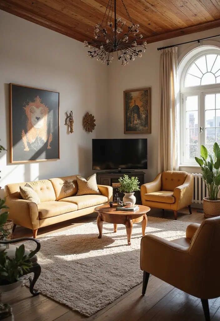 27 Living Room Idea Bloxburg Designs That Feel Cozy and Creative - 20. Fusion of Styles