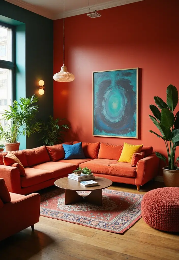 27 Living Room Idea Bloxburg Designs That Feel Cozy and Creative - 26. Bold Statements