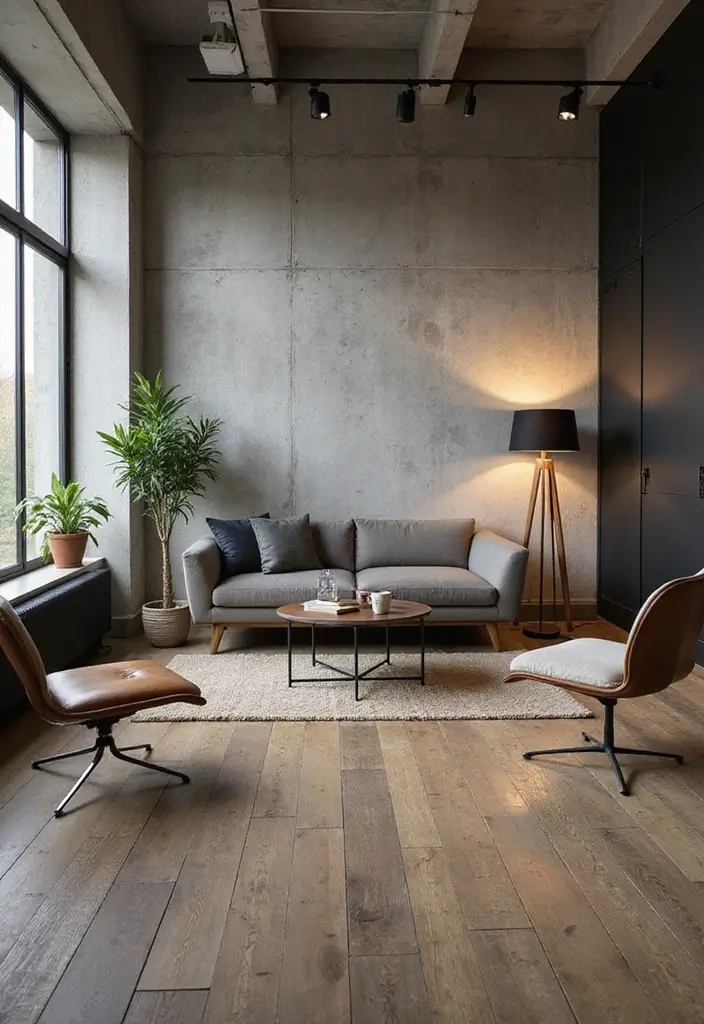 27 Living Room Idea Bloxburg Designs That Feel Cozy and Creative - 3. Modern Industrial