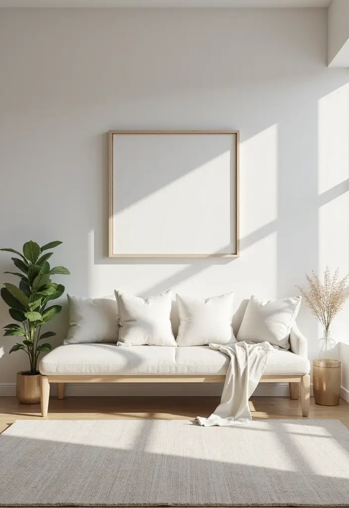 27 Living Room With Bench Ideas That Add Seating and Style - 12. Minimalist Bench Designs