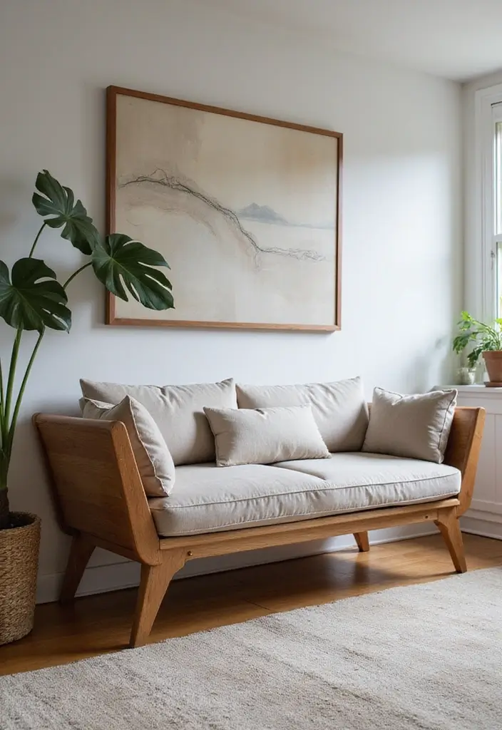 27 Living Room With Bench Ideas That Add Seating and Style - 13. Custom-Made Benches