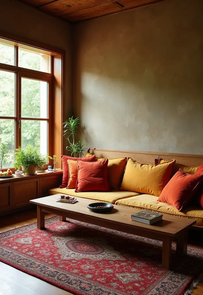 27 Living Room With Bench Ideas That Add Seating and Style - 8. Benches with Backrests