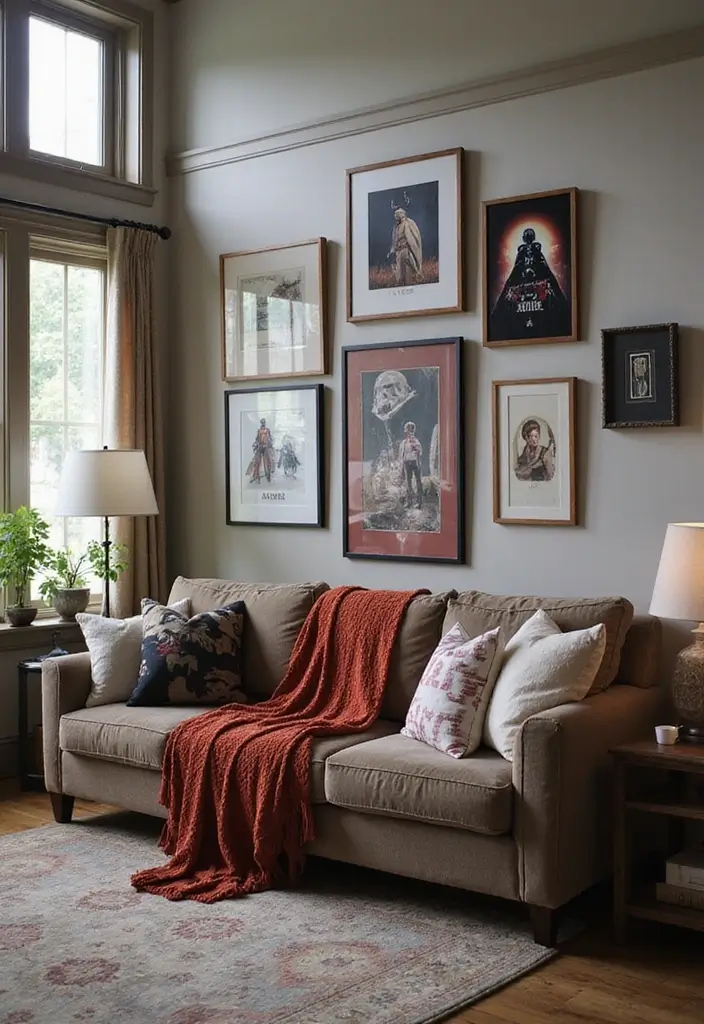 27 Star Wars Living Room Ideas That Feel Futuristic and Fun - 18. Personalized Star Wars Items