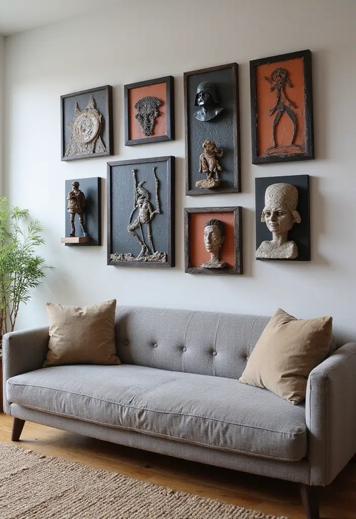 27 Star Wars Living Room Ideas That Feel Futuristic and Fun - 5. Star Wars Wall Art