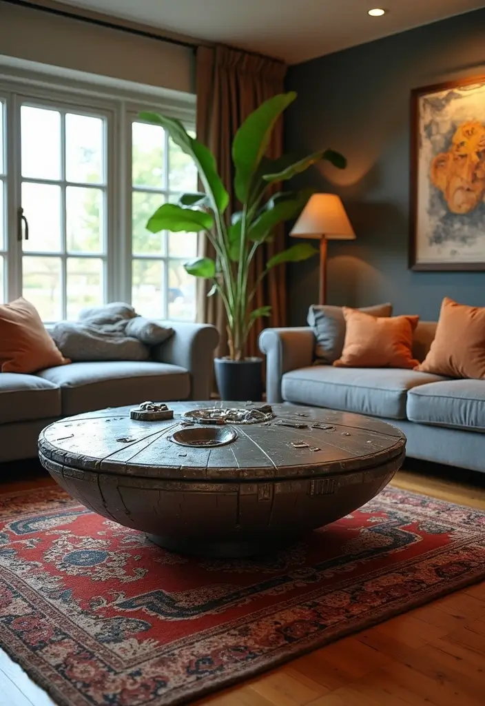 27 Star Wars Living Room Ideas That Feel Futuristic and Fun - 6. Iconic Furniture Accents