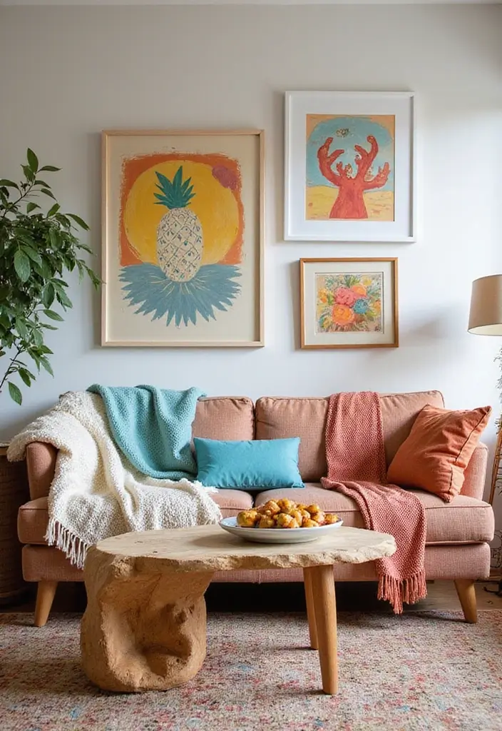 27 Toca Boca Living Room Ideas Modern Mansion That Feel Fun and Creative - 17. Bright Decorative Accents