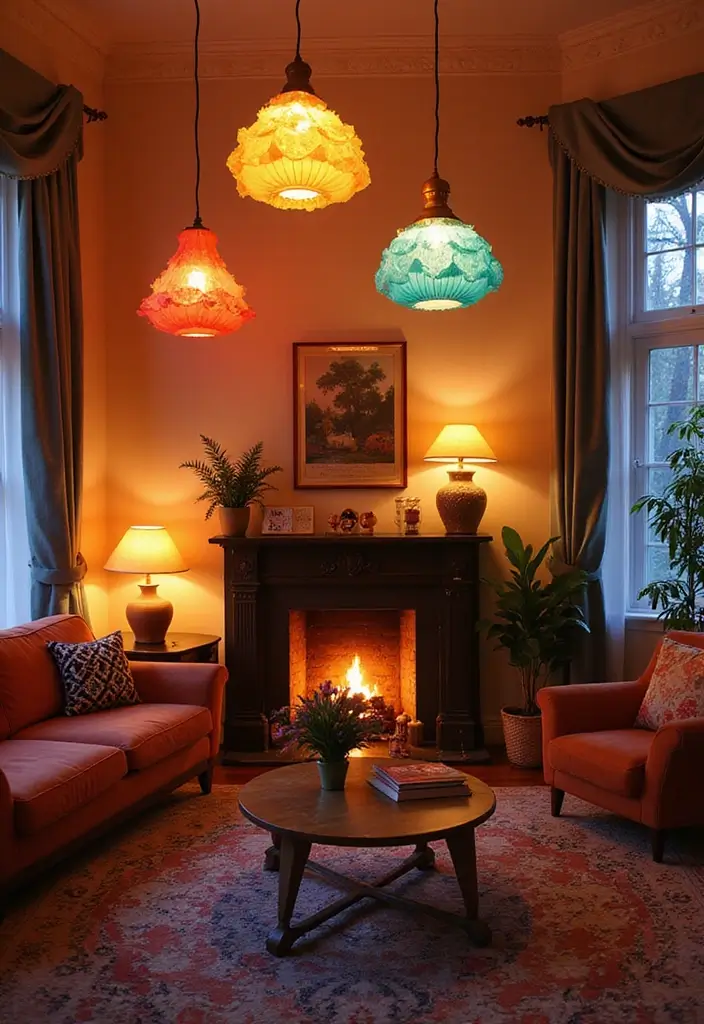 27 Toca Boca Living Room Ideas Modern Mansion That Feel Fun and Creative - 4. Whimsical Lighting Fixtures