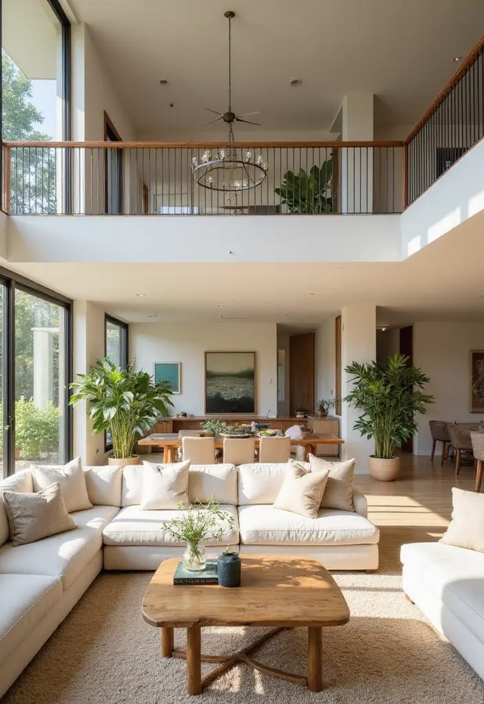 27 Tropical Living Room Ideas That Feel Bright and Relaxed - 10. Open Floor Plans