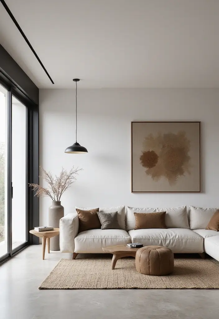 27 Villa Living Room Ideas That Feel Elegant and Expansive - 6. Modern Minimalism