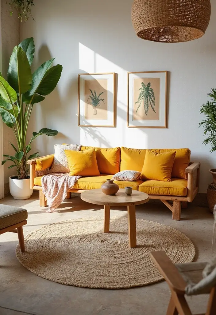 28 Couch Designs for Living Room Ideas That Combine Comfort and Style - 20. Outdoor-Style Sofa for Indoor Use