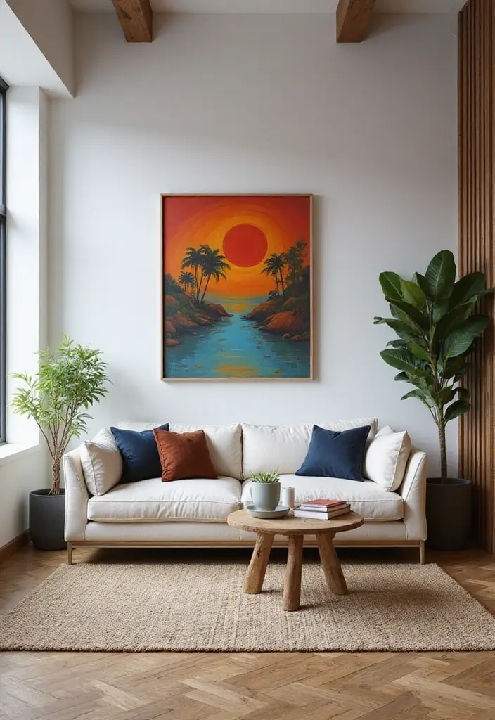 28 Couch Designs for Living Room Ideas That Combine Comfort and Style - 27. Low-Profile Sofa for a Sleek Look