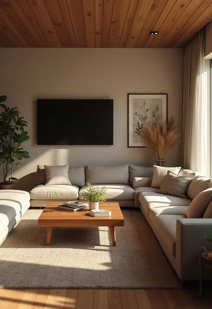 28 Family Living Room Ideas That Feel Warm and Functional - 27. Emphasizing Family Gatherings