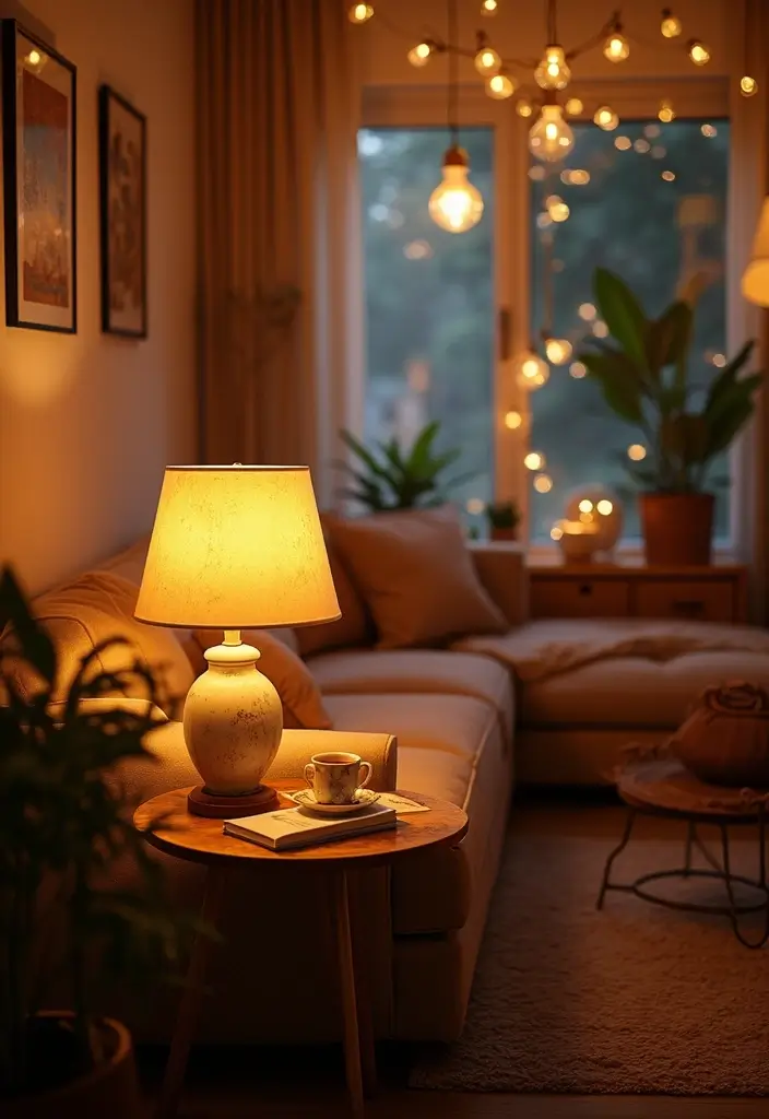 28 Florida Living Room Ideas That Feel Breezy and Coastal - 10. Soft Lighting