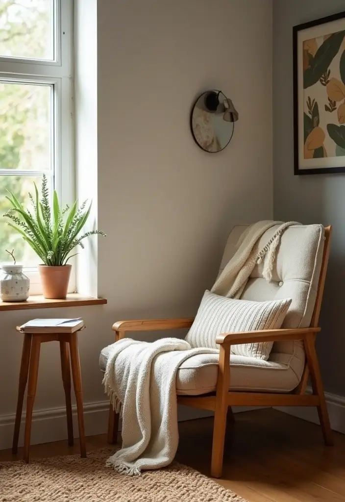 28 Florida Living Room Ideas That Feel Breezy and Coastal - 19. A Cozy Reading Nook