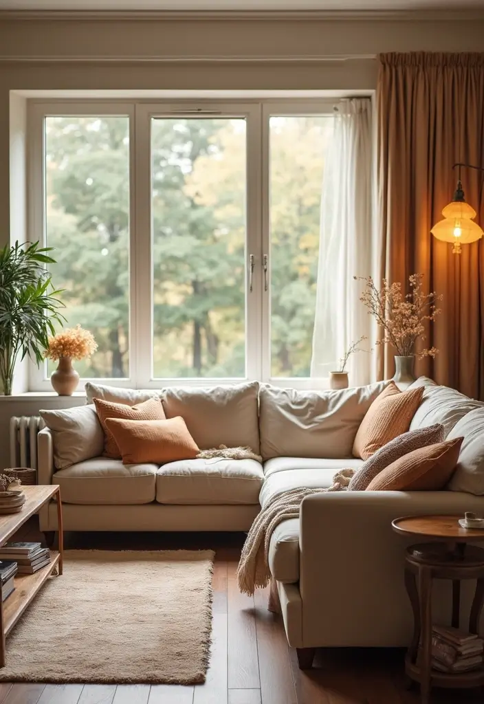 28 Florida Living Room Ideas That Feel Breezy and Coastal - 27. Seasonal Decor