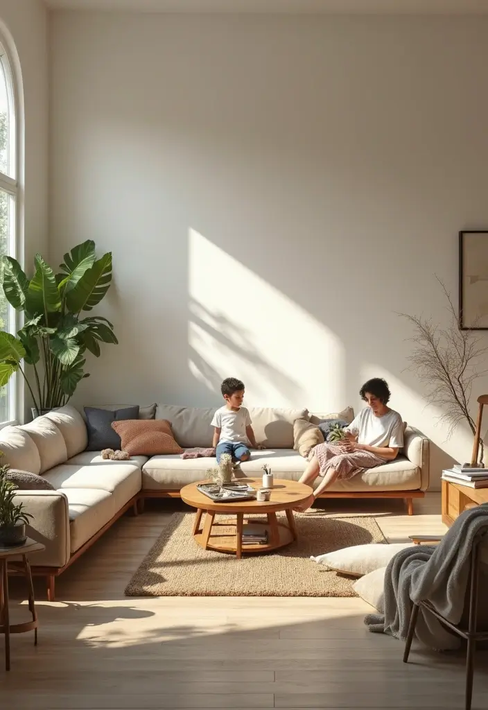 28 Florida Living Room Ideas That Feel Breezy and Coastal - 28. Family-Friendly Design