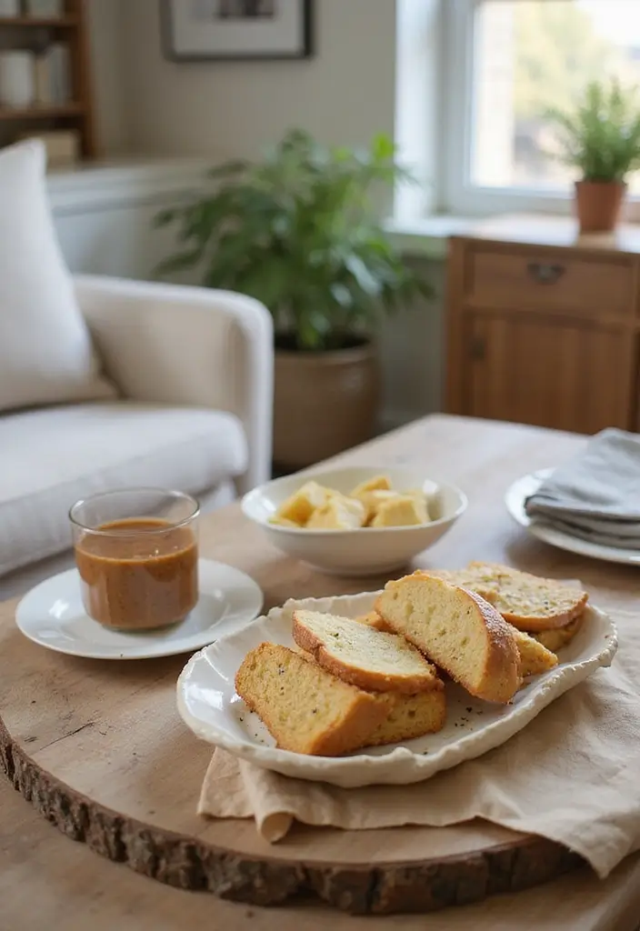 28 Living Room Essentials List for a Cozy and Functional Space - 14. Biodegradable Serveware