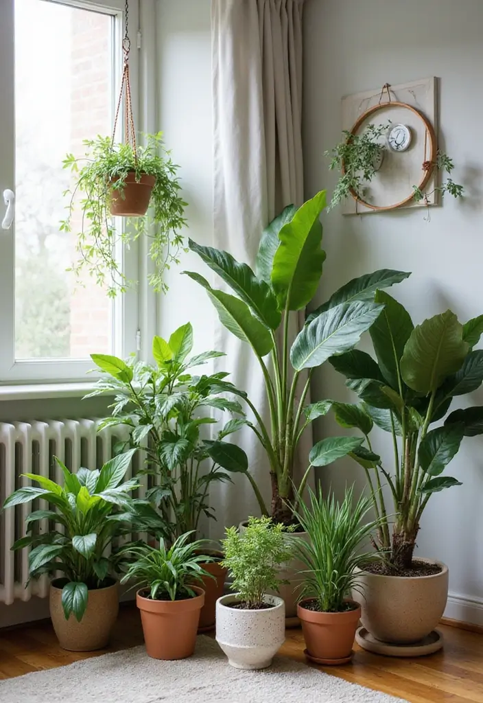 28 Living Room Essentials List for a Cozy and Functional Space - 4. Indoor Plants