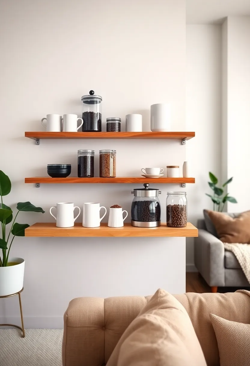 28 Living Room Shelves Decor Ideas That Add Personality and Function - 14. Function Meets Design