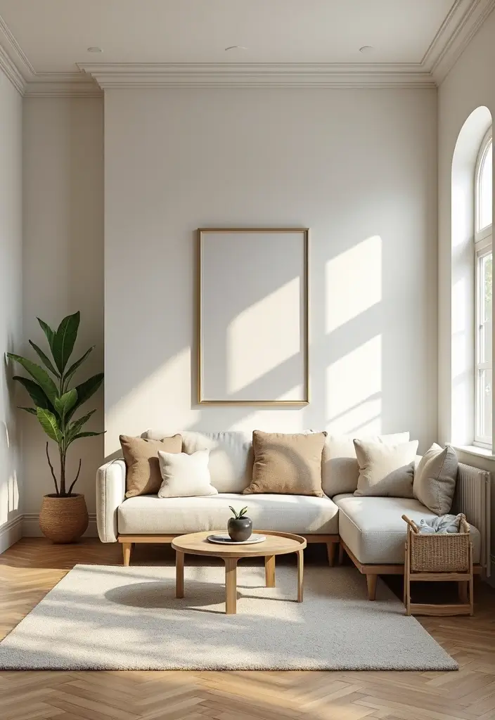 28 Living Room With Lots of Windows Ideas That Feel Airy and Open - 26. Faux Finishes for Lightness