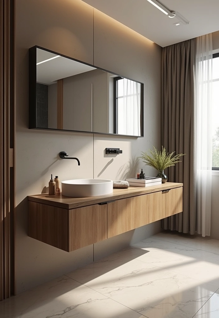 28 Wash Basin Ideas in Living Room Indian Homes That Blend Function and Design - 9. Integrated Wash Basin with Furniture