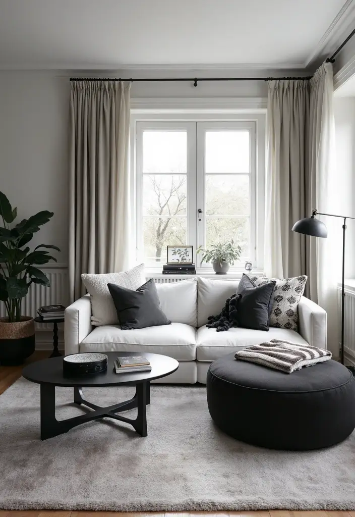 28 White Black Living Room Ideas That Feel Sleek and Sophisticated - Conclusion