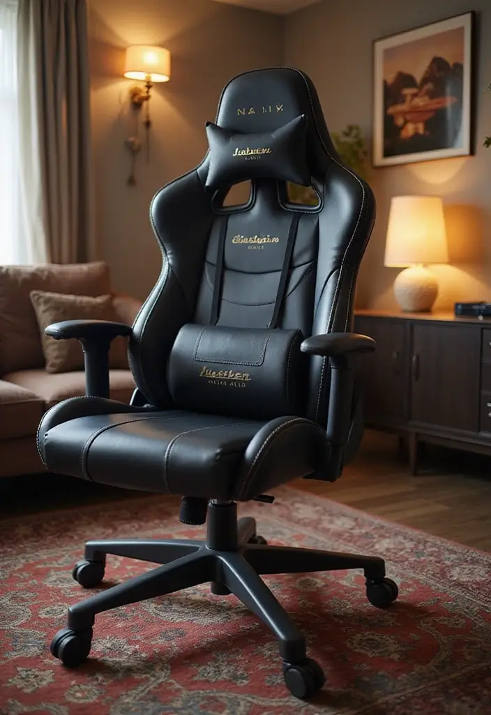 29 Animal Crossing Living Room Ideas That Feel Cute and Cozy - 24. Gaming Chair Style