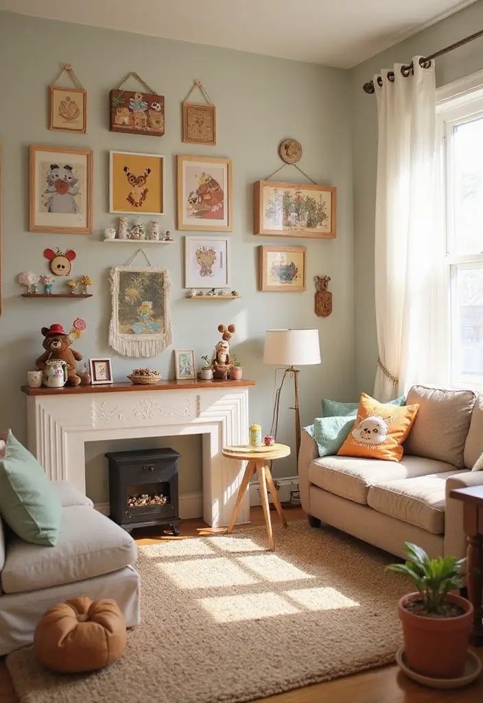 29 Animal Crossing Living Room Ideas That Feel Cute and Cozy - 5. DIY Animal Crossing Accents