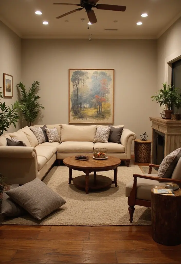 29 Chill Living Room Ideas That Feel Relaxed and Inviting - 2. Comfortable Seating Arrangements