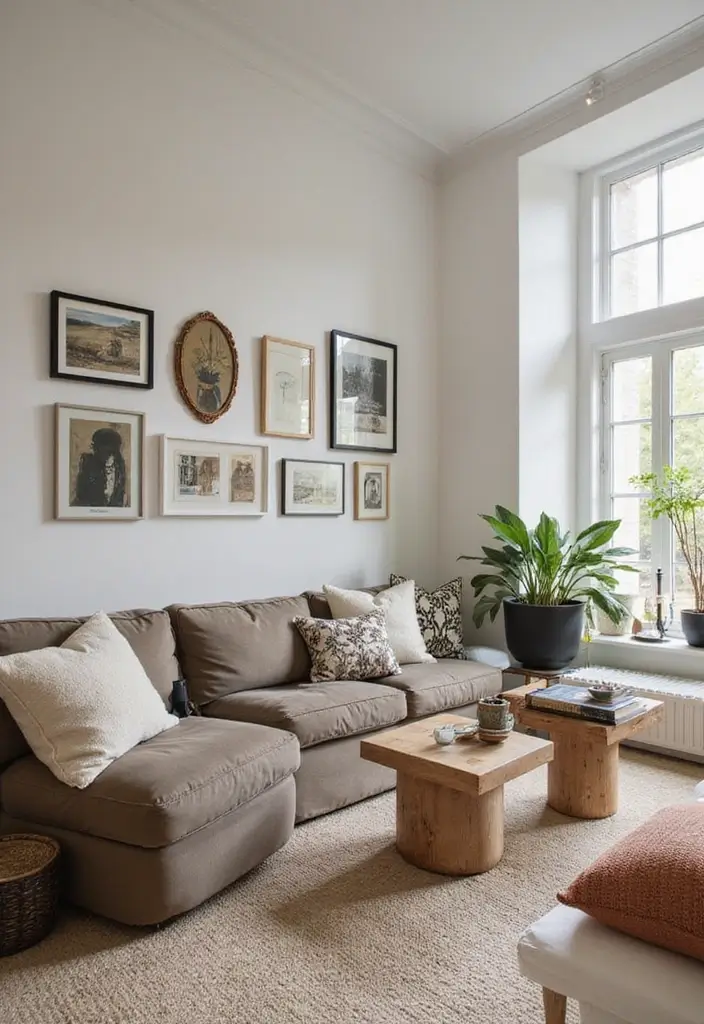 29 Home Decor Ideas Living Room and Kitchen That Tie Spaces Together - 16. Accessories with Meaning