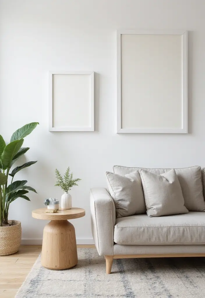 29 Living Room Objects Decor Ideas That Feel Minimal and Functional - 10. Compact Side Tables