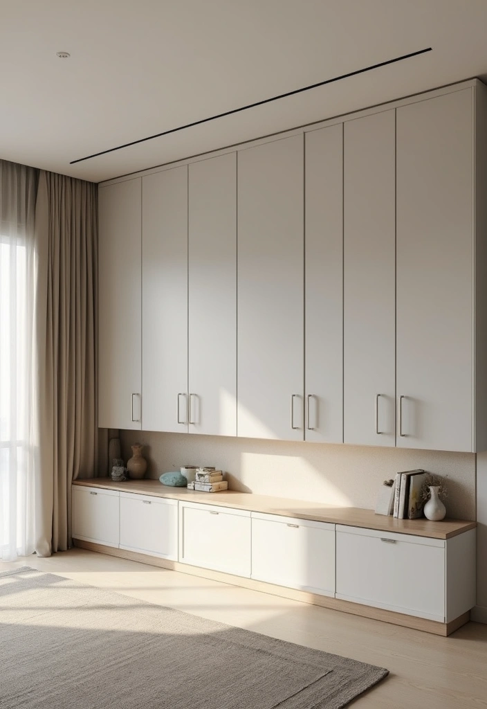 29 Living Room Objects Decor Ideas That Feel Minimal and Functional - 13. Smart Storage Solutions