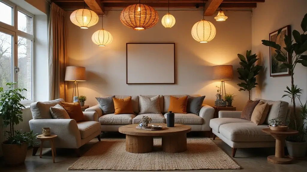 29 Paper Lantern Living Room Ideas That Feel Soft and Whimsical