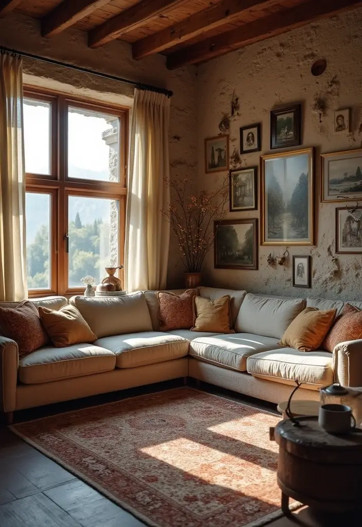 29 Rustic Green Living Room Ideas That Feel Natural and Warm - 28. Personal Touches