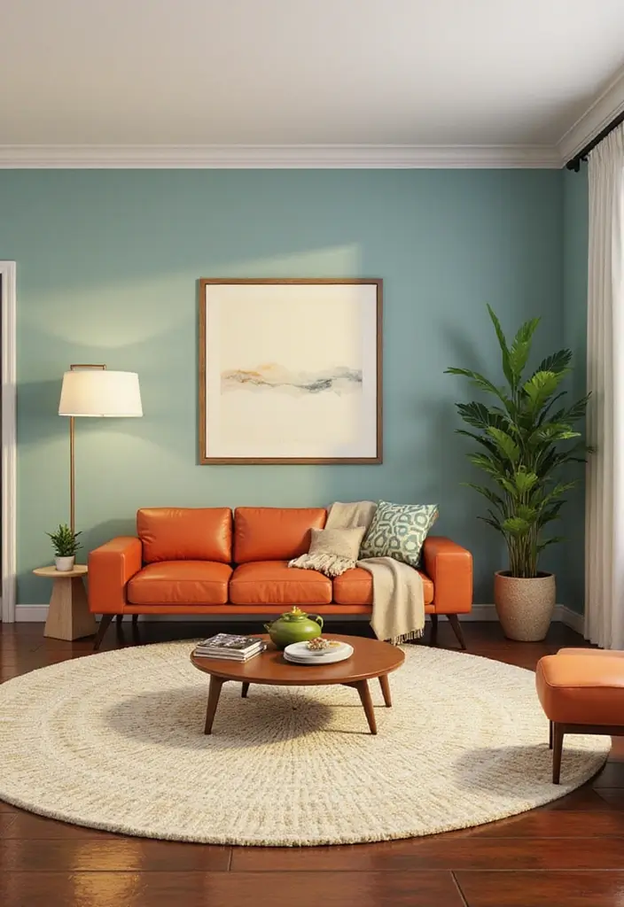 29 Sims 4 Room Ideas Living Room That Feel Realistic and Creative - 13. Mid-Century Modern