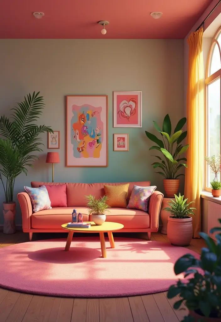 29 Sims 4 Room Ideas Living Room That Feel Realistic and Creative - 26. Fun and Funky