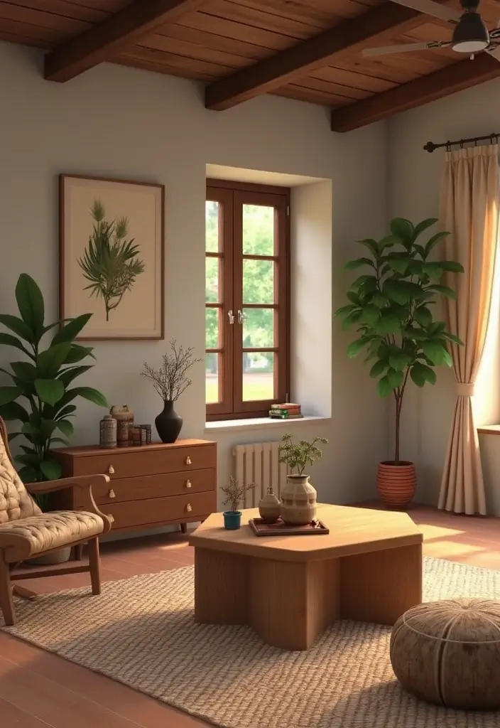 29 Sims 4 Room Ideas Living Room That Feel Realistic and Creative - 3. Rustic Charm