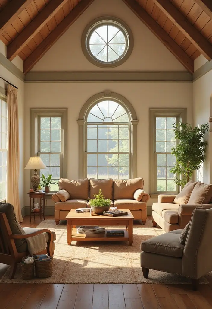 29 Sims 4 Room Ideas Living Room That Feel Realistic and Creative - 9. Farmhouse Cozy