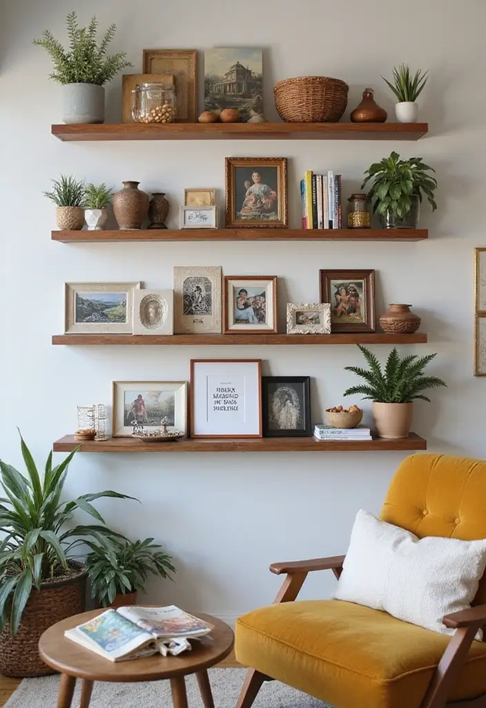 29 TV Wall Ideas Living Room Floating Shelves That Look Sleek and Organized - 28. Collaborative Spaces