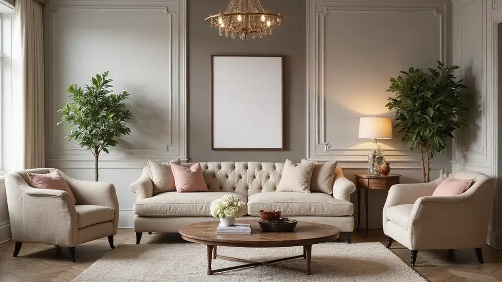 29 Tufted Sofa Living Room Ideas That Feel Plush and Elegant