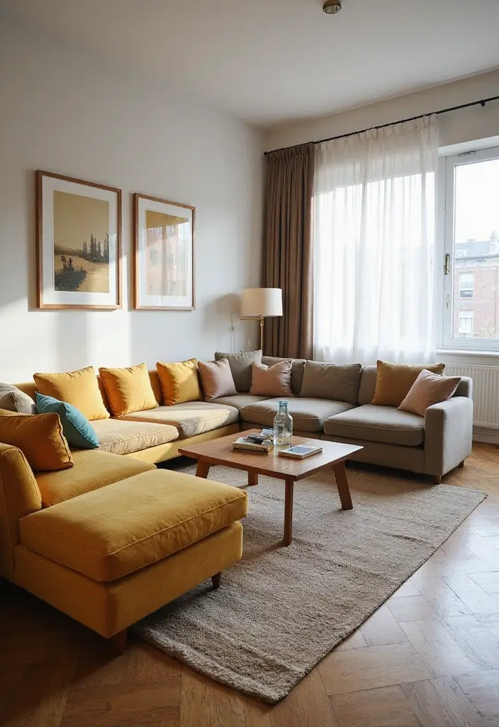 29 Y2K Living Room Aesthetic Ideas That Feel Fun and Nostalgic - 19. Customizable Furniture