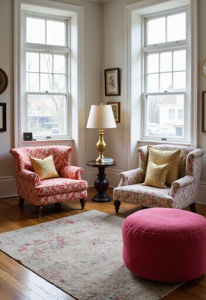 29 Y2K Living Room Aesthetic Ideas That Feel Fun and Nostalgic - 22. Funky Accent Chairs