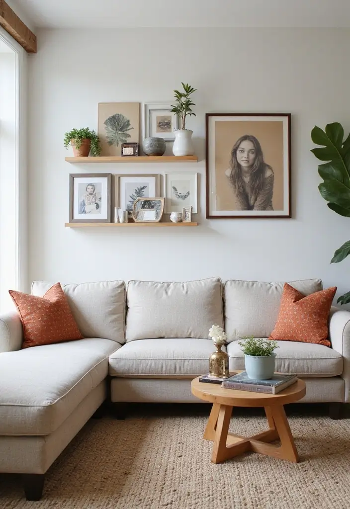 29 Y2K Living Room Aesthetic Ideas That Feel Fun and Nostalgic - 29. Creative Display Spaces